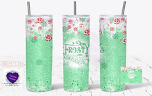 Load image into Gallery viewer, Winter Wonderland Tumbler - Frosty Snowflake Design