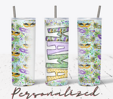 Load image into Gallery viewer, Mardi Gras Mama Double Walled Tumbler