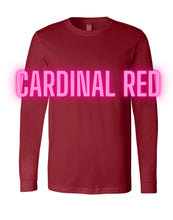 Load image into Gallery viewer, LOVE military: on Fridays we wear RED long sleeve