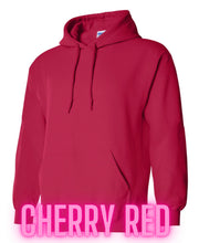 Load image into Gallery viewer, LOVE military: on Fridays we wear RED Hoodies