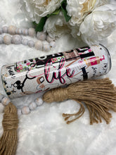 Load image into Gallery viewer, Nurse life personalized 20oz double wall tumbler