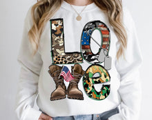 Load image into Gallery viewer, LOVE military