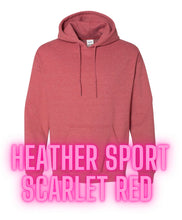 Load image into Gallery viewer, LOVE military: on Fridays we wear RED Hoodies