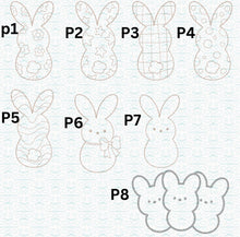 Load image into Gallery viewer, DIY colorable or paintable 3D printed Easter keychains
