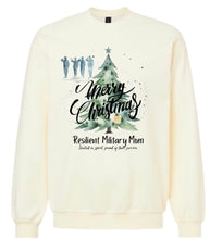 Load image into Gallery viewer, Merry Christmas Navy/Military crewnecks
