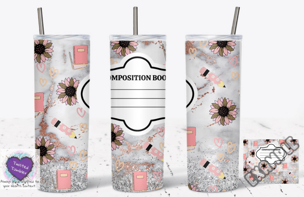 Composition v2 20oz double wall tumbler