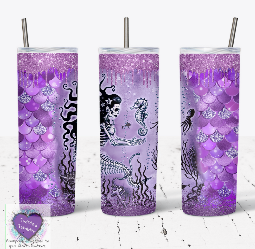 Mermaid v2 20 oz double walled tumbler