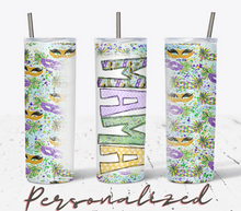 Load image into Gallery viewer, Mardi Gras Mama Double Walled Tumbler
