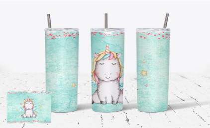 Cute Unicorn 20oz Tumbler