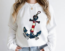 Load image into Gallery viewer, Anchor Name USN Full Front
