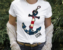Load image into Gallery viewer, USN Anchor Full Front
