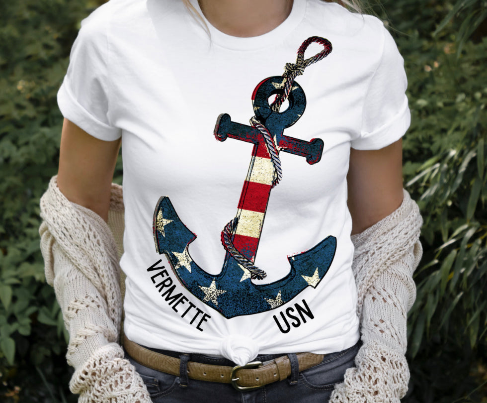 Anchor Name USN Full Front