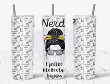 Load image into Gallery viewer, Need? I prefer intellectual badass 20oz tumbler
