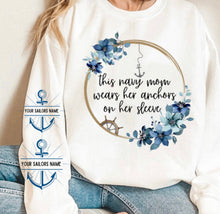 Load image into Gallery viewer, This Navy Mom Wears Her Anchor On Her Sleeve
