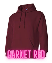 Load image into Gallery viewer, LOVE military: on Fridays we wear RED Hoodies
