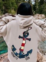 Load image into Gallery viewer, Anchor Name USN Full Back
